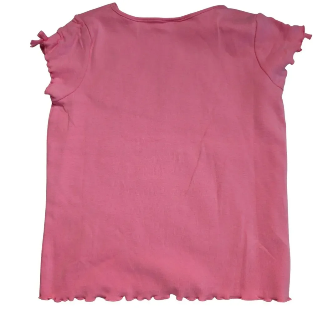 Vintage Gymboree Top Girls Size 5 Pink Darling Daughter T Shirt Sweetheart NWT
